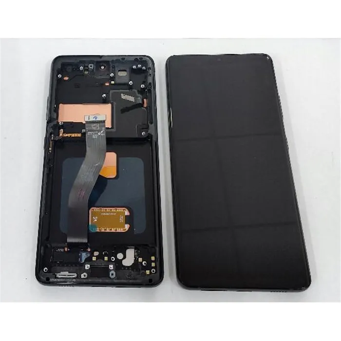 Pantalla lcd para Samsung Galaxy S21 Ultra 5G SM-G998F mas tactil negro mas marco negro calidad premium