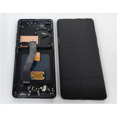 Pantalla lcd para Samsung Galaxy S21 Ultra 5G SM-G998F mas tactil negro mas marco negro calidad premium