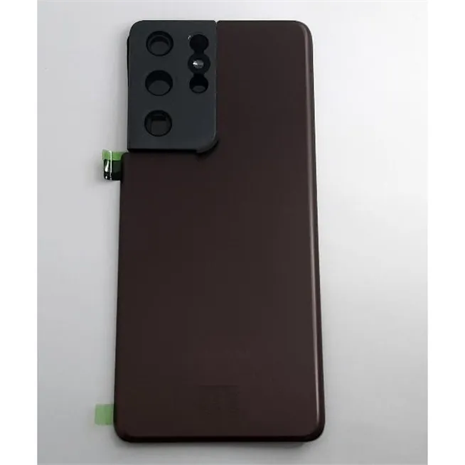 Tapa trasera o tapa bateria marron para Samsung Galaxy S21 Ultra SM-G998 GH82-24499D Service Pack