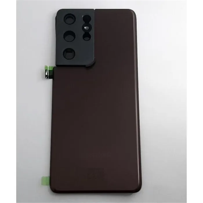 Tapa trasera o tapa bateria marron para Samsung Galaxy S21 Ultra SM-G998 GH82-24499D Service Pack