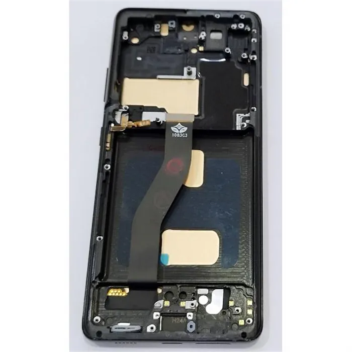 Pantalla lcd para Samsung Galaxy S21 Ultra 5G mas tactil negro con marco negro calidad TFT