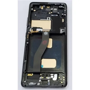 Pantalla lcd para Samsung Galaxy S21 Ultra 5G mas tactil negro con marco negro calidad TFT