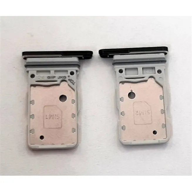 Soporte o bandeja dual sim negra para Samsung Galaxy S21 Ultra 5G SM-G998F calidad premium