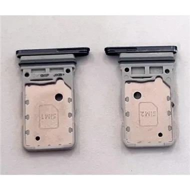 Soporte o bandeja dual sim gris para Samsung Galaxy S21 Ultra 5G SM-G998F calidad premium