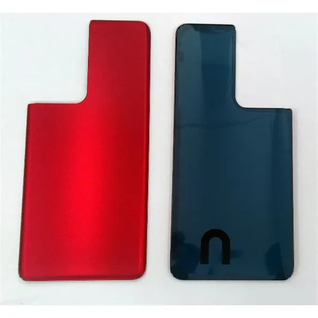 Tapa trasera o tapa bateria roja para Samsung Galaxy S21 Ultra SM-G998