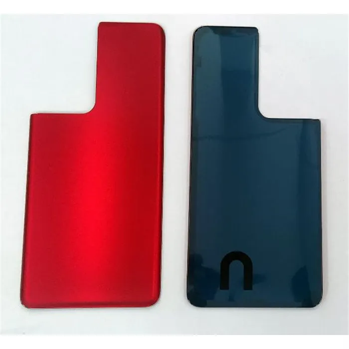 Tapa trasera o tapa bateria roja para Samsung Galaxy S21 Ultra SM-G998