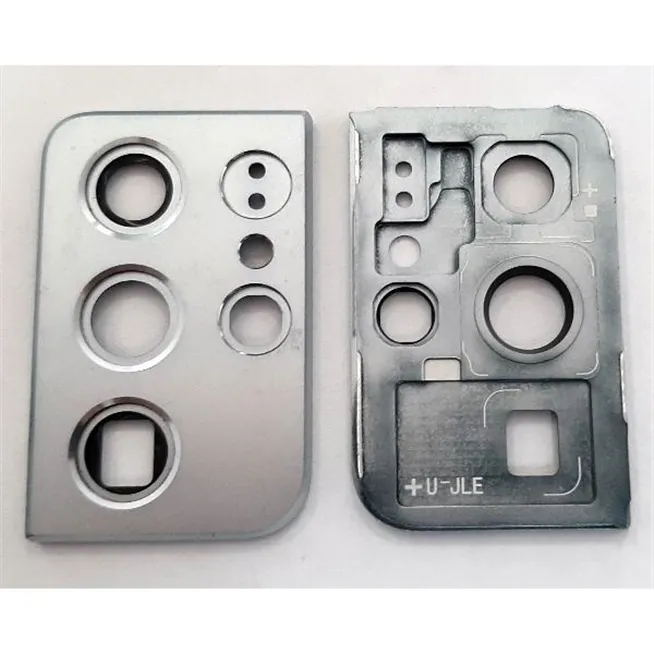 Cubierta camara plata para Samsung Galaxy S21 Ultra 5G calidad premium