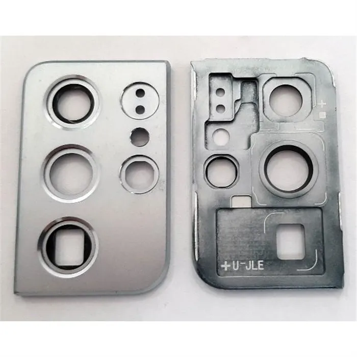 Cubierta camara plata para Samsung Galaxy S21 Ultra 5G calidad premium