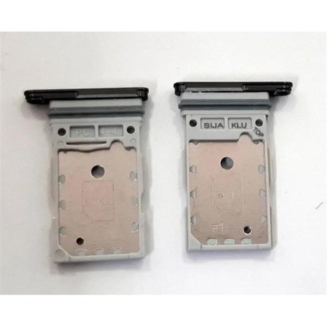 Soporte o bandeja dual sim negra para Samsung Galaxy S22 SM-S901 Samsung Galaxy S22 Plus calidad premium