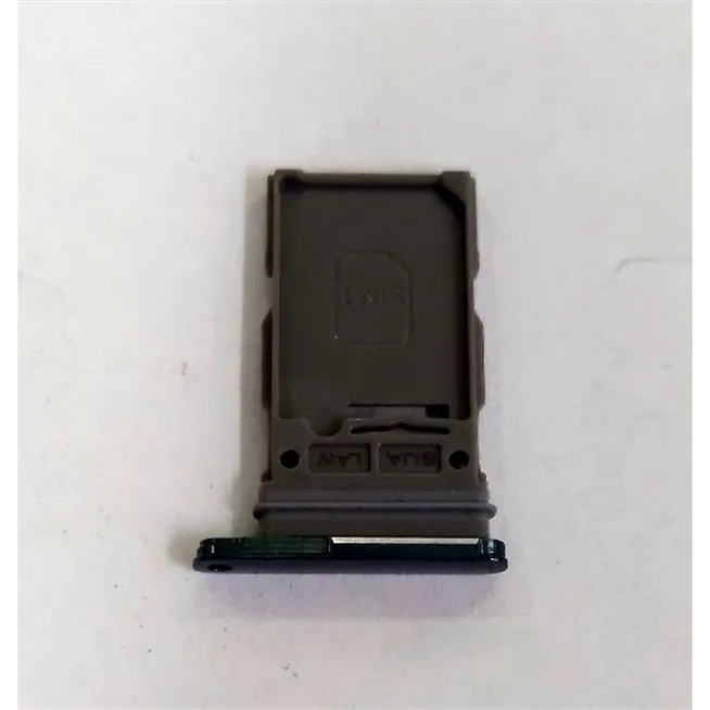 Soporte o bandeja single sim verde para Samsung Galaxy S22 SM-S901 calidad premium