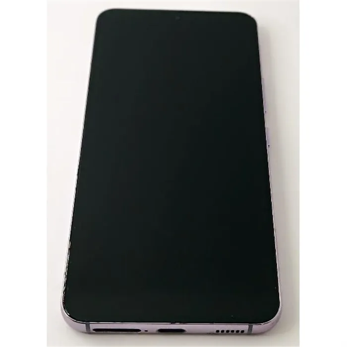 Pantalla lcd para Samsung Galaxy S22 S901 mas tactil negro con marco morado calidad Oled