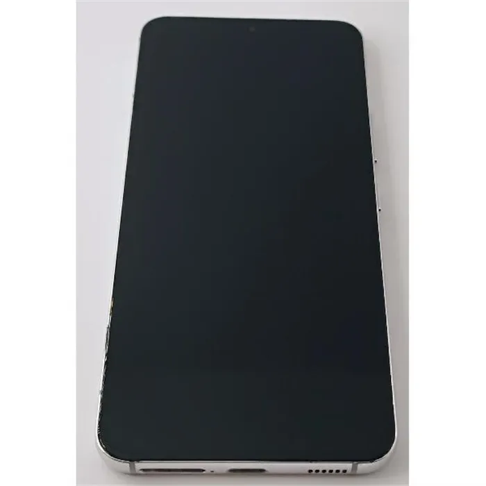 Pantalla lcd para Samsung Galaxy S22 S901 mas tactil negro con marco blanco calidad Oled