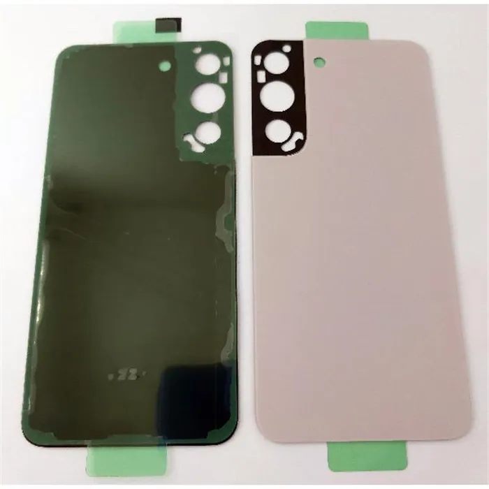Tapa trasera o tapa bateria rosa para Samsung Galaxy S22 S901 