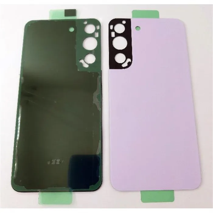 Tapa trasera o tapa bateria morada para Samsung Galaxy S22 S901 
