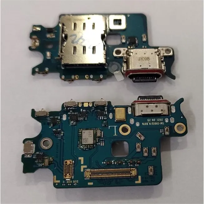 Flex puerto carga mas lector sim para Samsung Galaxy S22 SM-S901 calidad premium version europea