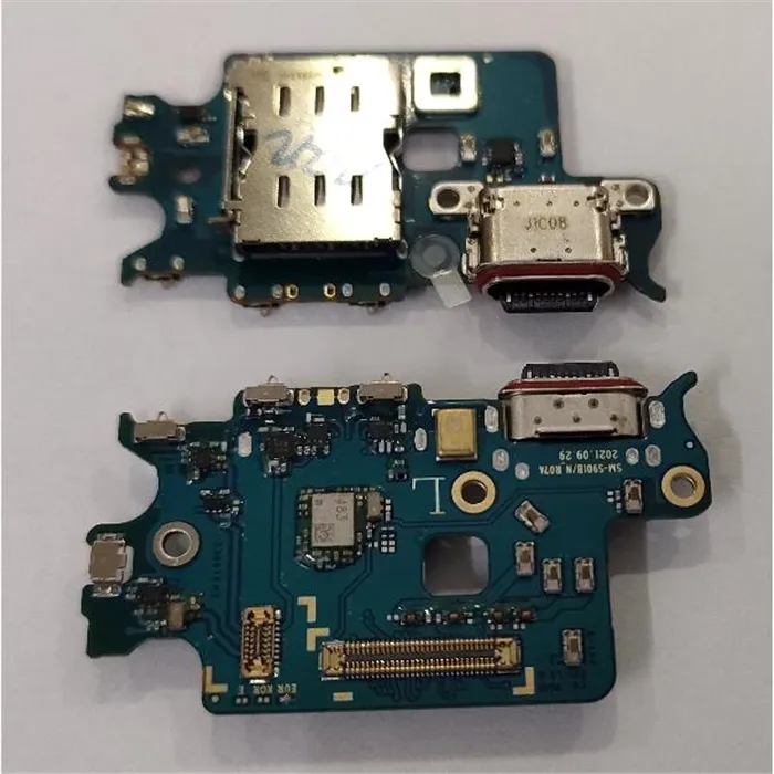 Flex puerto carga mas lector sim para Samsung Galaxy S22 SM-S901 calidad premium version europea