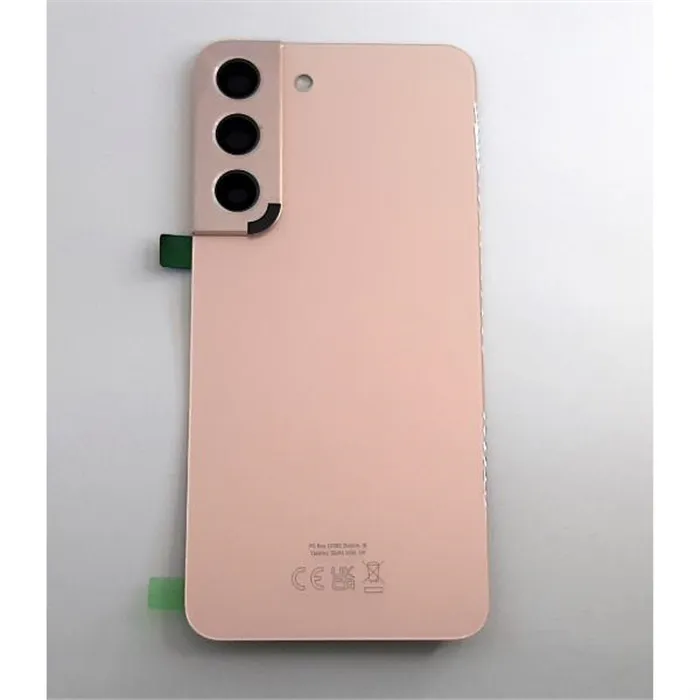 Tapa trasera o tapa bateria rosa para Samsung Galaxy S22 5G SM-S901F GH82-27434D Service Pack
