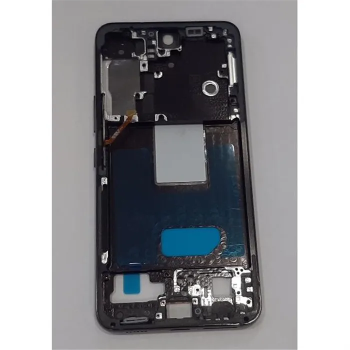 Carcasa central o marco negro para Samsung Galaxy S22 SM-S901 calidad premium