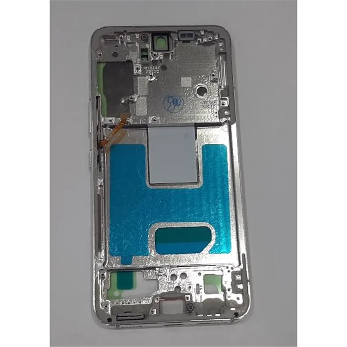 Carcasa central o marco blanco para Samsung Galaxy S22 SM-S901 calidad premium