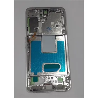 Carcasa central o marco blanco para Samsung Galaxy S22 SM-S901 calidad premium