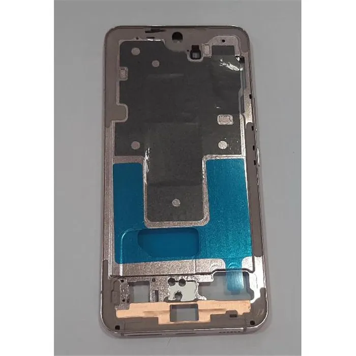 Carcasa central o marco rosa para Samsung Galaxy S22 SM-S901 calidad premium