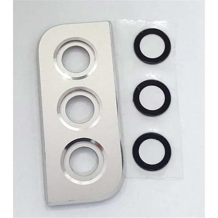 Cubierta camara plata para Samsung Galaxy S22 SM-S901 Samsung Galaxy S22 Plus calidad premium