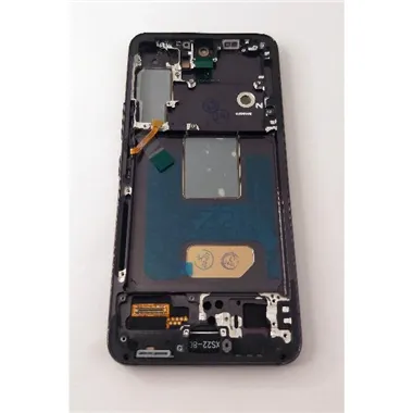 Pantalla lcd para Samsung Galaxy S22 S901 mas tactil negro con marco gris calidad TFT