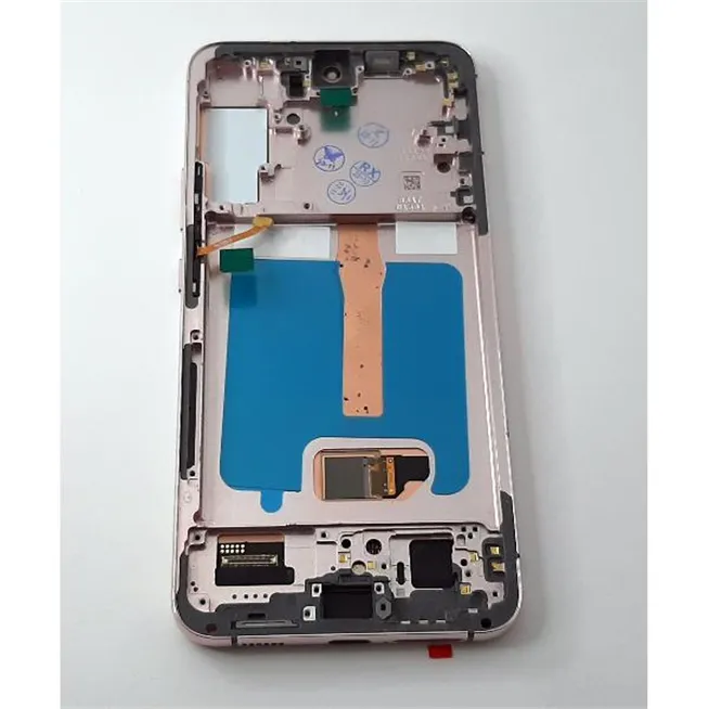 Pantalla oled para Samsung Galaxy S22 Plus SM-S906B mas tactil negro mas marco dorado compatible