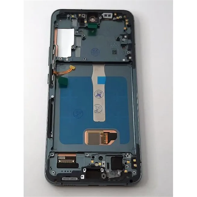 Pantalla oled para Samsung Galaxy S22 Plus SM-S906B mas tactil negro mas marco verde compatible