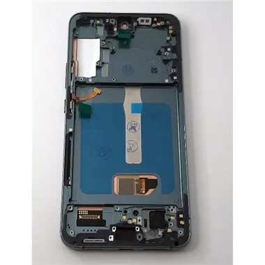 Pantalla oled para Samsung Galaxy S22 Plus SM-S906B mas tactil negro mas marco verde compatible