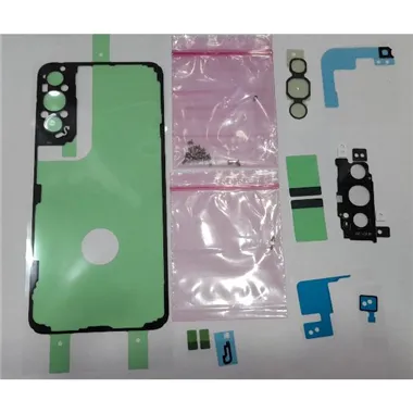 Set adhesivo precortado para Samsung Galaxy S22 Plus SM-S906B GH82-27503A Service Pack