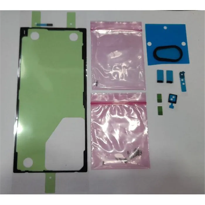 Set adhesivo precortado para Samsung Galaxy S22 Ultra SM-S908B GH82-27490A Service Pack