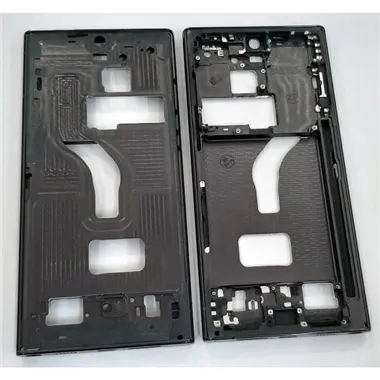 Carcasa central o marco gris para Samsung Galaxy S22 Ultra SM-S908U calidad premium