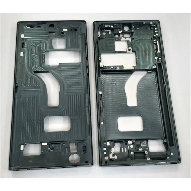 Carcasa central o marco verde para Samsung Galaxy S22 Ultra SM-S908U calidad premium