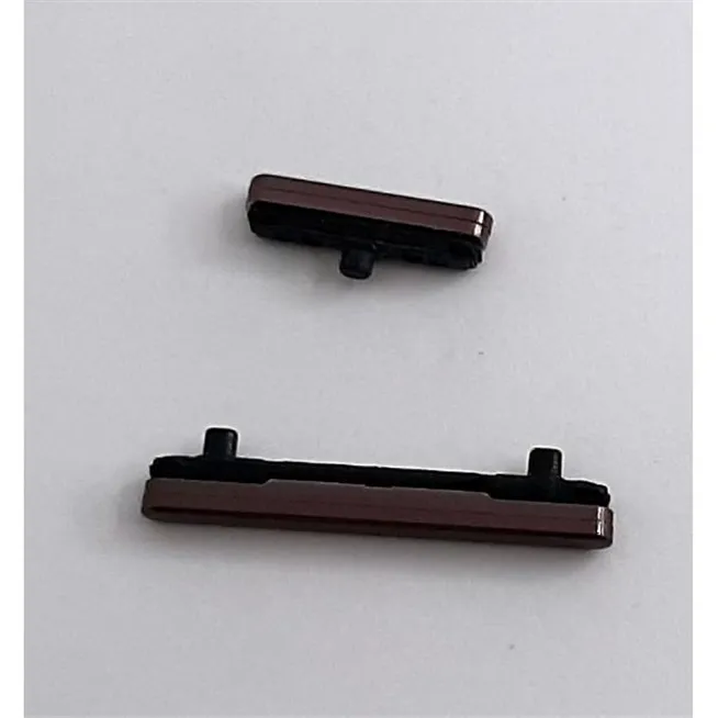 Set 2 botones purpura para Samsung Galaxy S22 Ultra S908 calidad premium