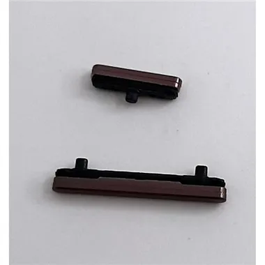 Set 2 botones purpura para Samsung Galaxy S22 Ultra S908 calidad premium