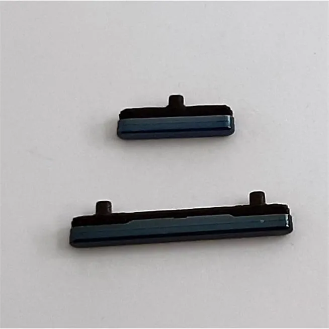 Set 2 botones azules para Samsung Galaxy S22 Ultra S908 calidad premium
