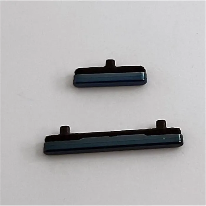 Set 2 botones azules para Samsung Galaxy S22 Ultra S908 calidad premium