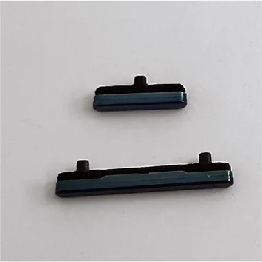 Set 2 botones azules para Samsung Galaxy S22 Ultra S908 calidad premium
