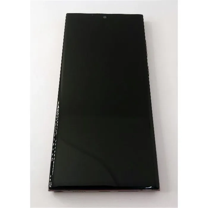 Pantalla lcd para Samsung Galaxy S22 Ultra S908 mas tactil negro con marco morado calidad TFT