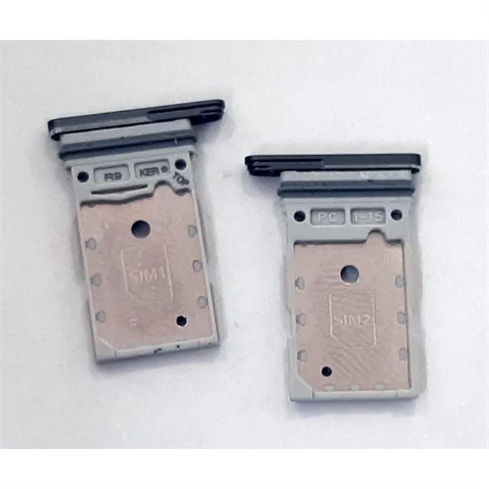Soporte o bandeja dual sim verde para Samsung Galaxy S22 Ultra s908 calidad premium
