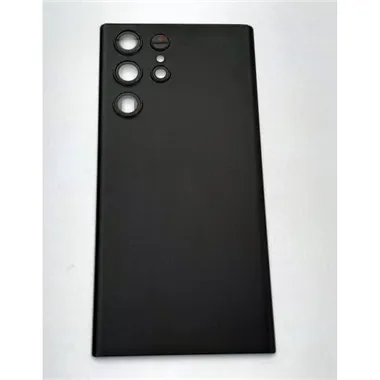 Tapa trasera o tapa bateria negra para Samsung Galaxy S22 Ultra SM-S908U mas cubierta camara