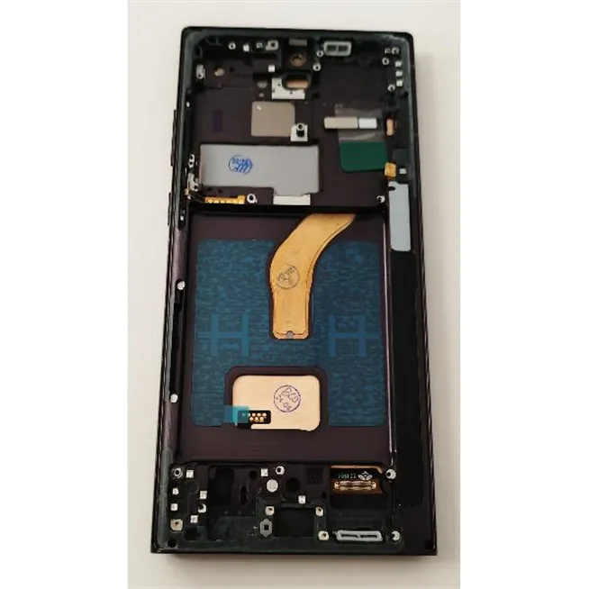 Pantalla lcd TFT para Samsung Galaxy S22 Ultra S908 mas tactil negro con marco negro