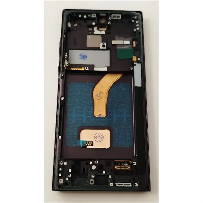 Pantalla lcd TFT para Samsung Galaxy S22 Ultra S908 mas tactil negro con marco negro