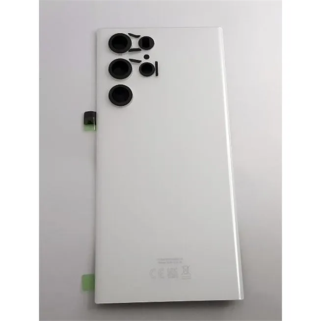 Tapa trasera o tapa bateria blanca para Samsung Galaxy S22 Ultra SM-S908B GH82-27457C Service Pack