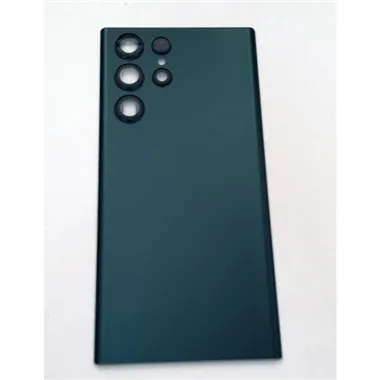 Tapa trasera o tapa bateria verde para Samsung Galaxy S22 Ultra SM-S908U mas cubierta camara