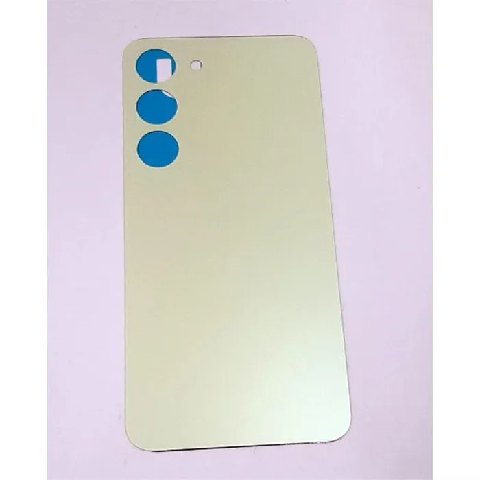 Tapa trasera o tapa bateria amarilla para Samsung Galaxy S23 SM-S911