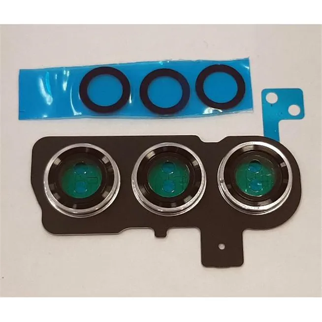 set 3 lente camara para Samsung Galaxy S23 SM-S911 mas cubierta camara blanca calidad premium