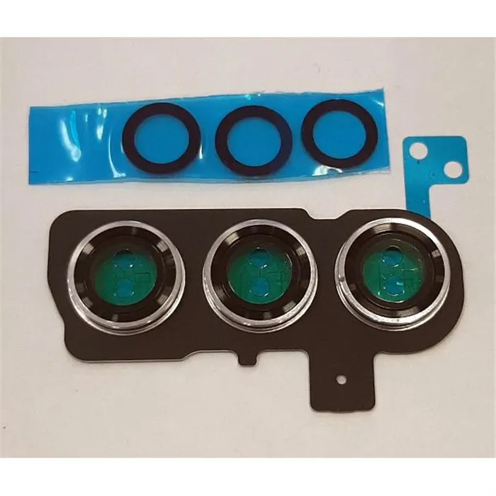 set 3 lente camara para Samsung Galaxy S23 SM-S911 mas cubierta camara blanca calidad premium