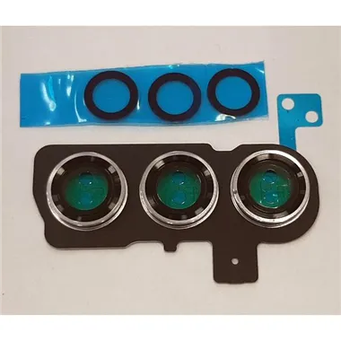 set 3 lente camara para Samsung Galaxy S23 SM-S911 mas cubierta camara blanca calidad premium